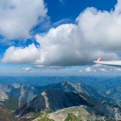 Flugwegposition um 11:40:14: Aufgenommen in der Nähe von Gemeinde Kalwang, 8775, Österreich in 2647 Meter